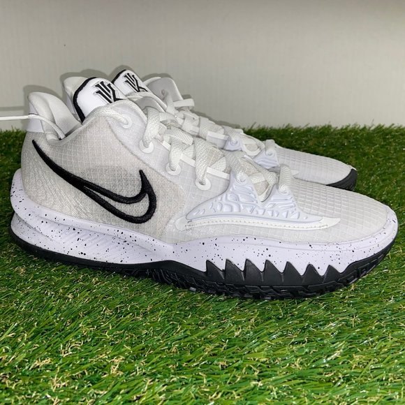 Nike Kyrie 4 Low TB Promo Wolf Grey Black Basketball Shoes DM5041-100 Men\'s